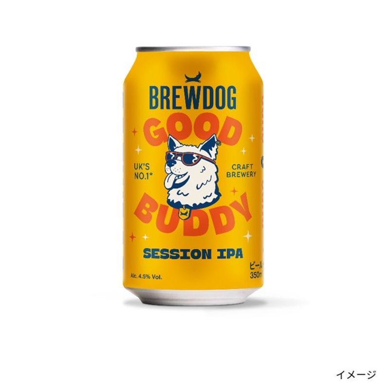 BREWDOG�uGOOD BUDDY�iSESSION IPA�j�v350ml×24��