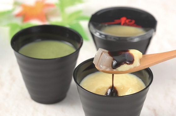 <十勝ドルチェ>十勝小豆抹茶プリン&十勝和プリン
